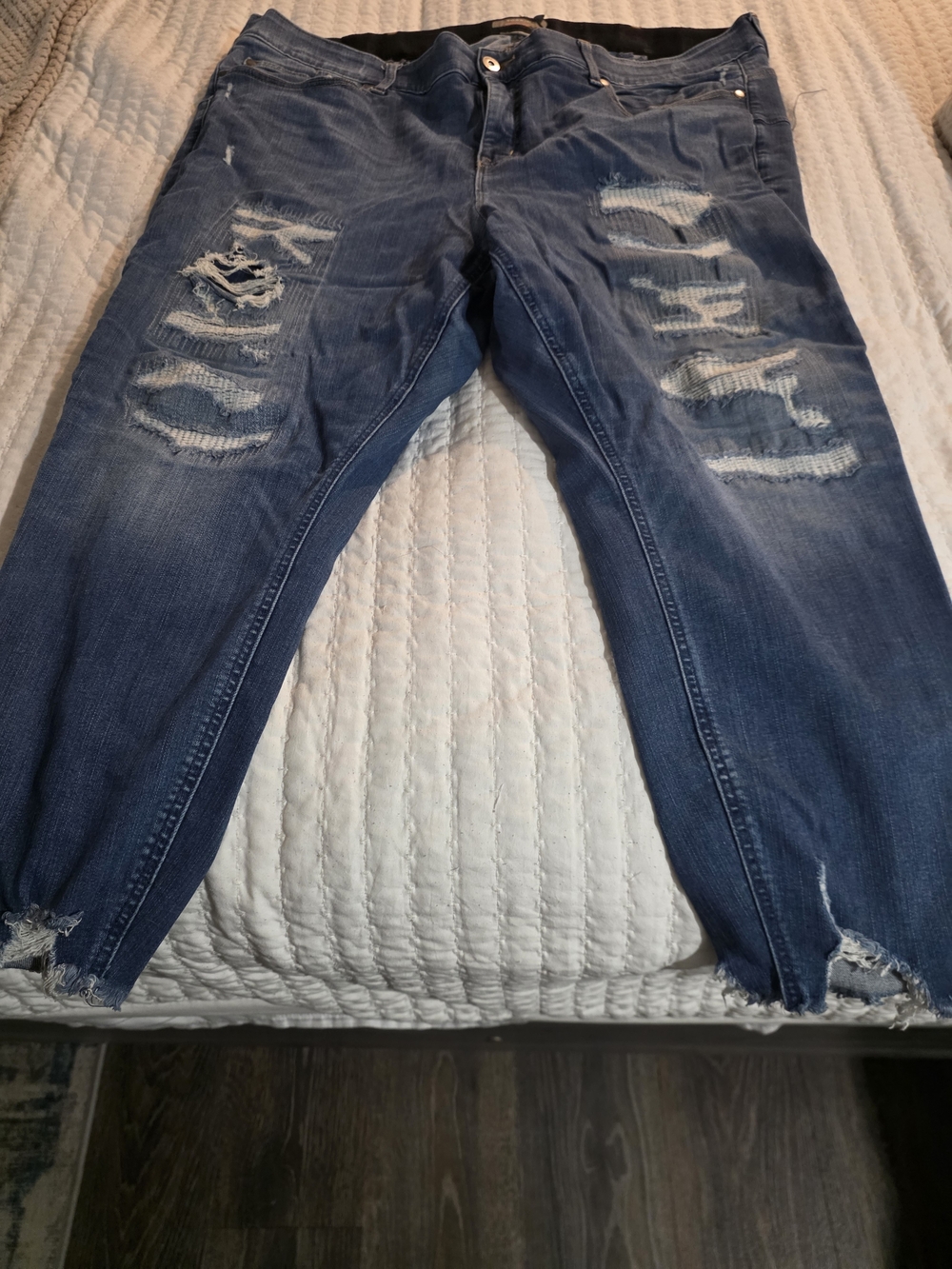 Torrid Distressed Bombshell Skinny Jeans